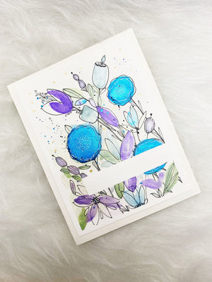 Purple and Blue  Flowers