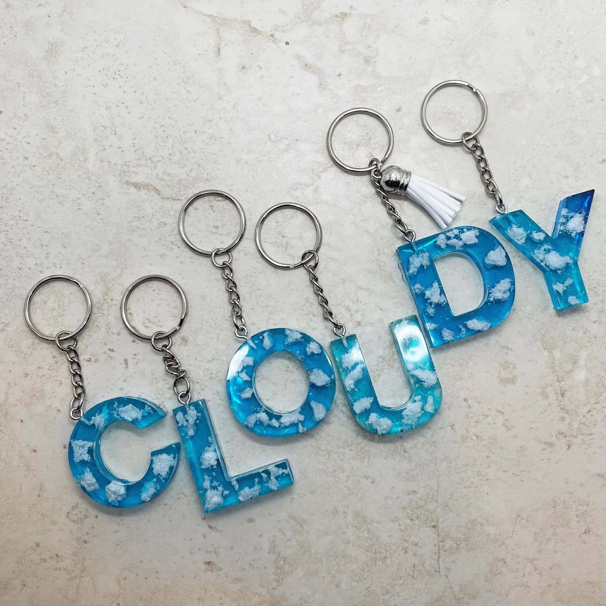 Cloudy Keychains