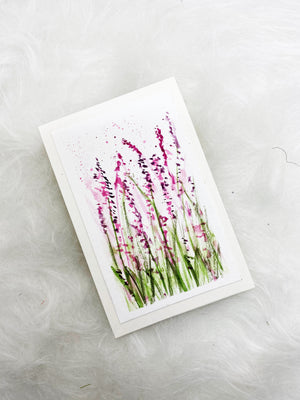 Lilacs Mini Card